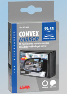 Nalepovacie zrkadlo vonkajšie - okrúhle